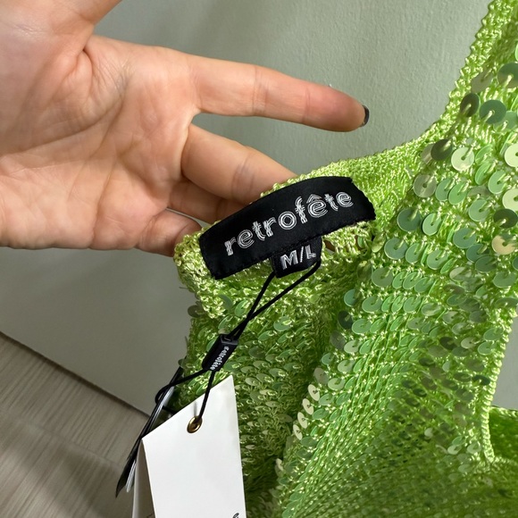 Retrofete Molly Sequin Knit Top - Picture 8 of 9